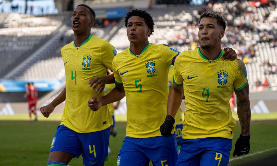 No momento você está vendo Brasil aplica 4 a 1 na Tunísia e avança às quartas do Mundial Sub-20