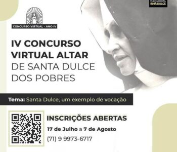 OSID abre inscrições para o Concurso Virtual Altar de Santa Dulce dos Pobres