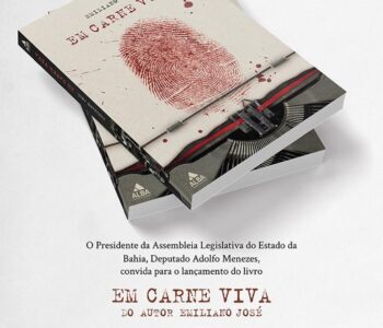 Novo livro de Emiliano José será lançado no dia 25 de agosto