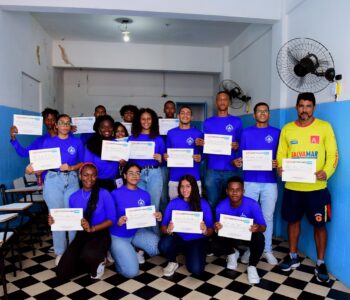 Salvador promove certificação da 1º turma do Brasil do programa ‘Jovem Aprendiz para o Remo’ 