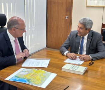 Jerônimo Rodrigues se encontra com o vice-presidente e ministro Geraldo Alckmin para tratar sobre investimentos na Bahia 
