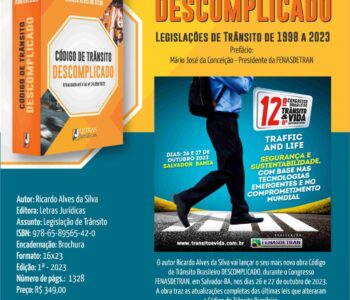 Salvador sedia lançamento do livro Código de Trânsito Descomplicado