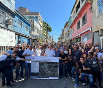 Lançamento das obras do Bairro Maravilha na Ilha do Governador