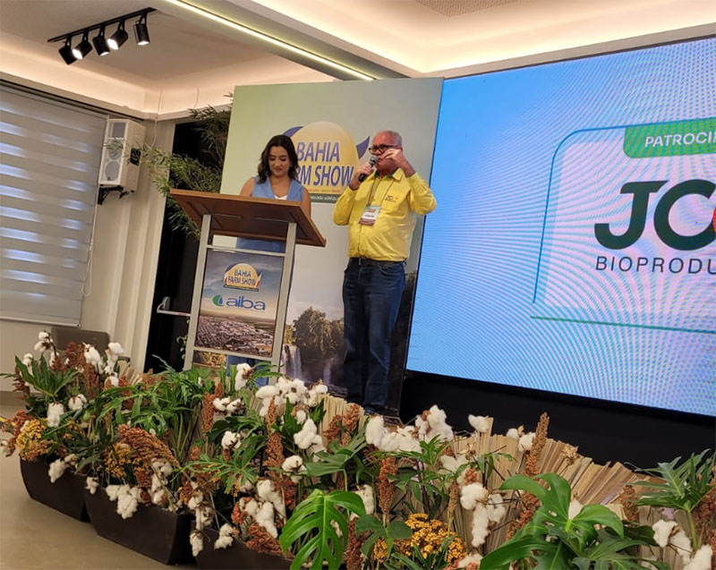 No momento você está vendo JCO mostra sua evolução científica e lança novos produtos na Bahia Farm Show