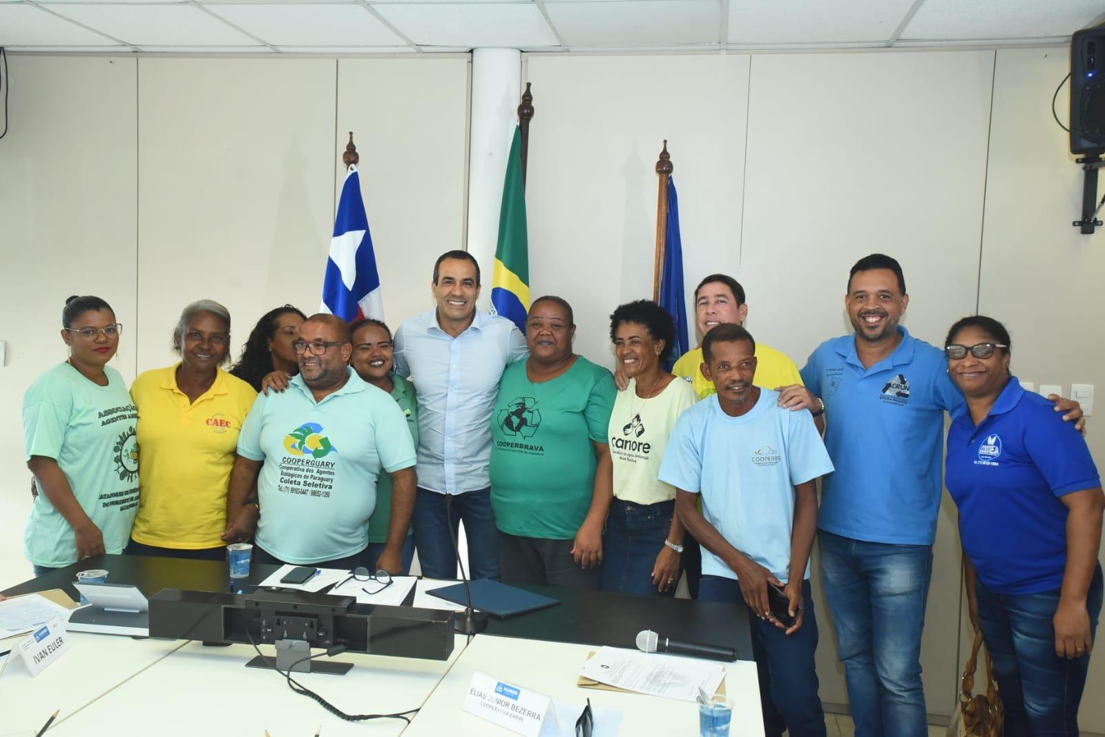 No momento você está vendo Prefeitura de Salvador anuncia remissão de dívidas e isenção de tributos para cooperativas de material reciclável