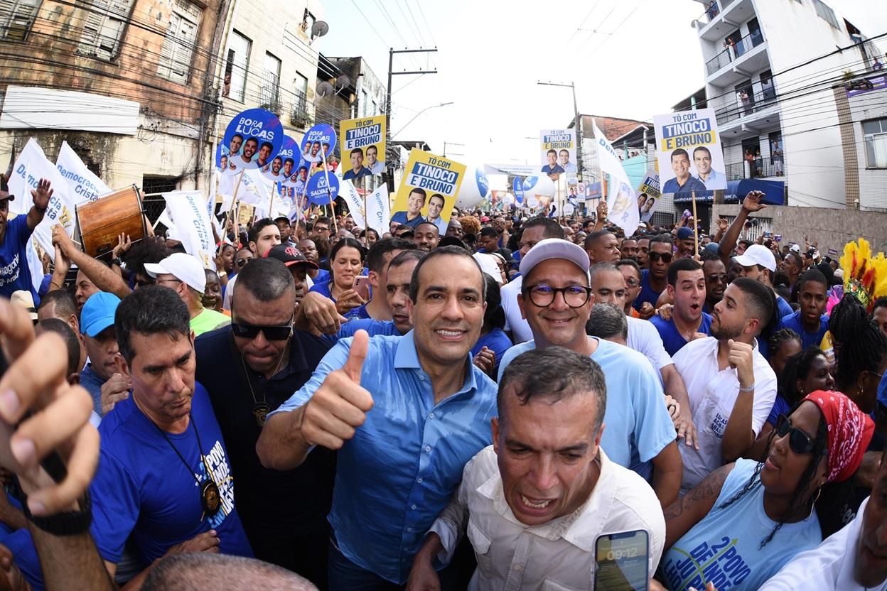 No momento você está vendo Bruno Reis participa das cerimônias do 2 de julho