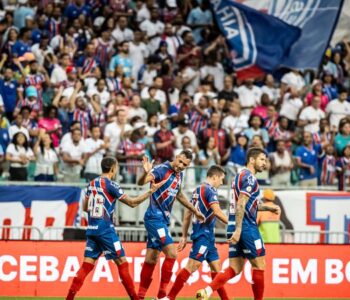 Bahia entrega empate ao Colorado e o Vitória derrota Palmeiras em SP