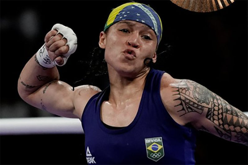 No momento você está vendo Bia Ferreira conquista o bronze no peso-leve do boxe feminino