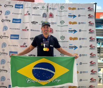 Nadador baiano conquista três medalhas no Campeonato Panamericano Máster 2024