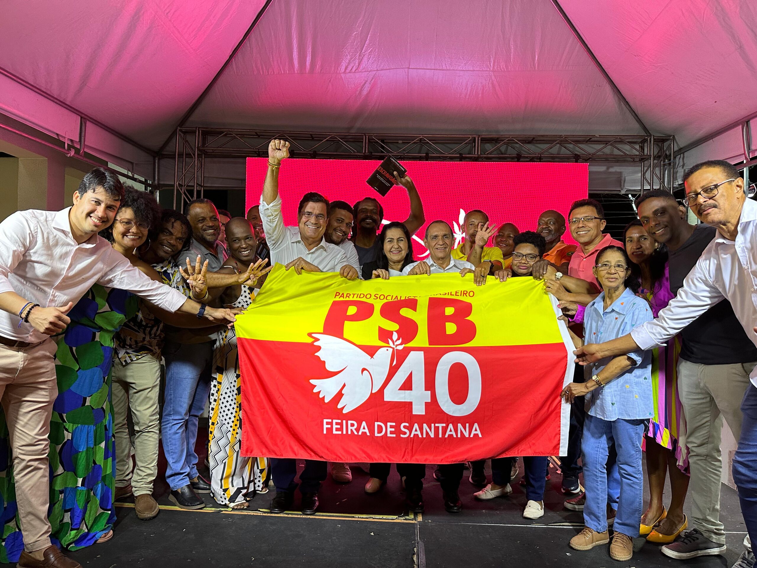 No momento você está vendo PSB lança candidaturas de vereadores em Feira de Santana