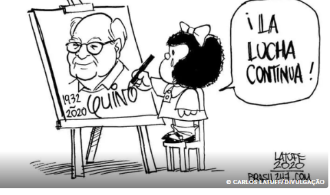 No momento você está vendo Mafalda chega aos 60 anos inspirando artistas e ativistas