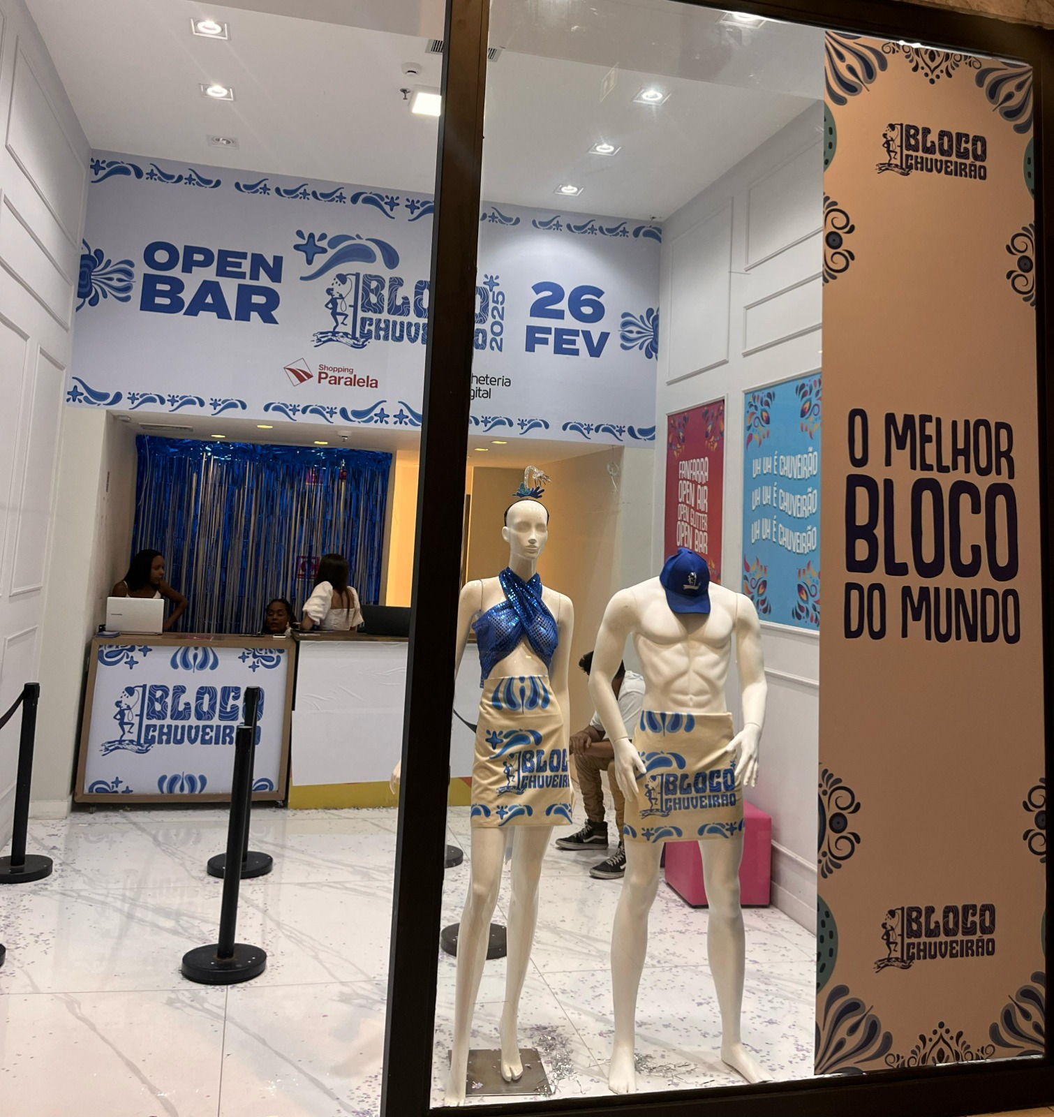 No momento você está vendo Shopping da capital baiana oferece serviços especiais para o folião