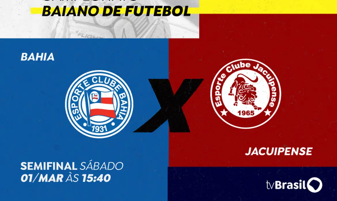 No momento você está vendo TV Brasil exibe semifinal do Baianão 2025 neste sábado
