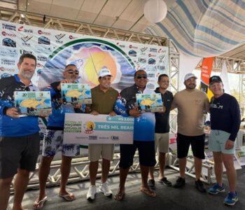 Equipes de Ilhéus conquistam troféus na Gincana de Pesca de Feliz Deserto, em Alagoas