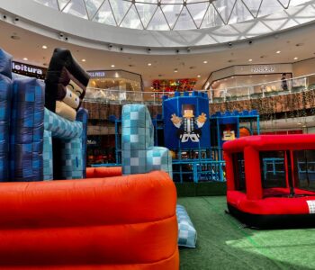 Inspirado no universo de Minecraft e Roblox, parque Authentic Games está no Shopping Paralela
