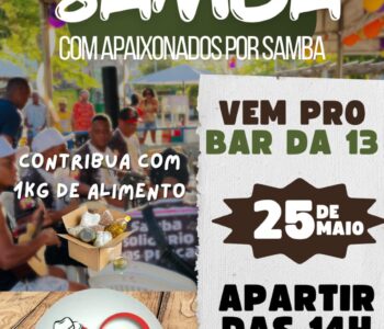 Samba e solidariedade movimentam Salvador