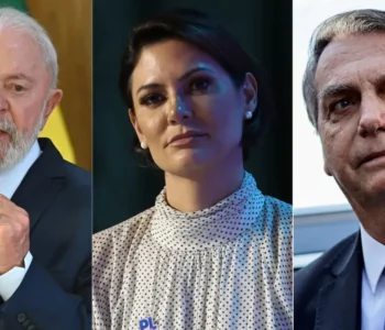 Lula tem empate técnico com Bolsonaro e Michelle no 1º turno, diz pesquisa