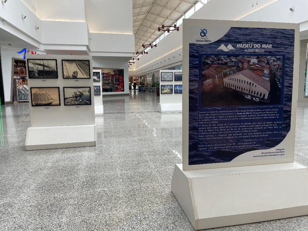 No momento você está vendo Boulevard Camaçari recebe exposição inédita sobre Aleixo Belov e suas grandes aventuras pelos oceanos
