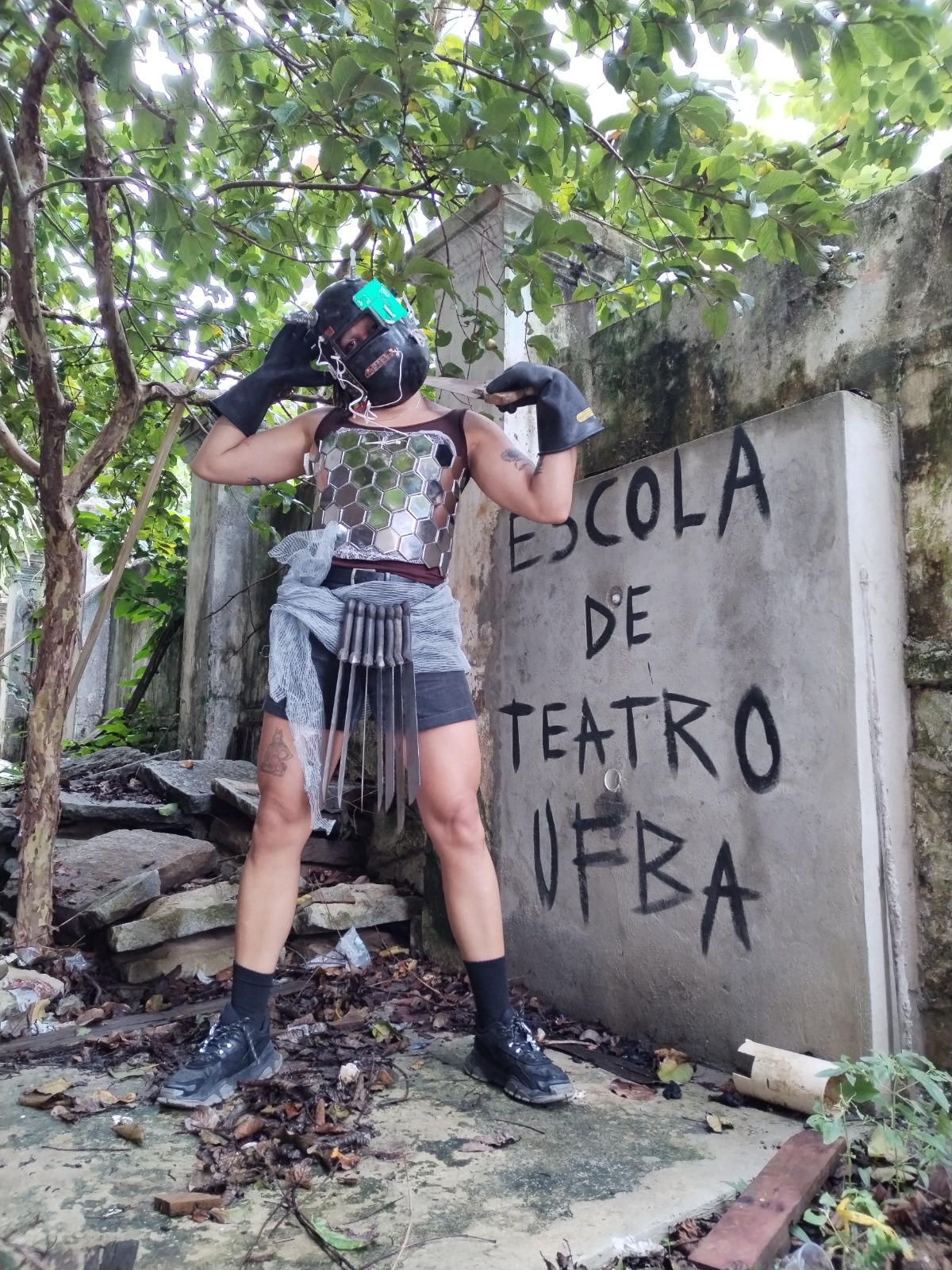 No momento você está vendo Protesto: performance denuncia o apagamento das artes cênicas e o abandono da cultura na Bahia