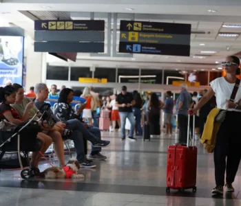 Setor aéreo bate recorde com 11,6 milhões de passageiros em julho