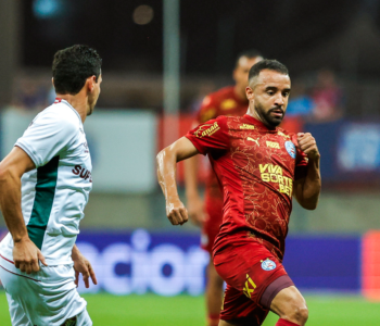 Bahia empata com Fluminense num jogaço de seis gols