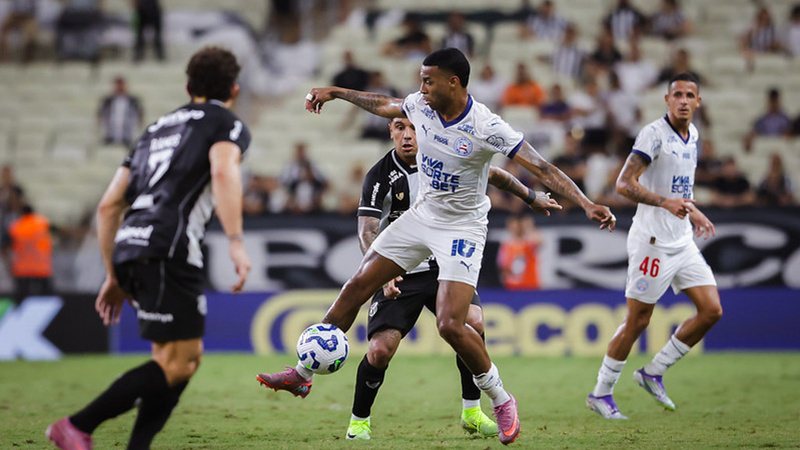 No momento você está vendo Bahia empata com Ceará num bom jogo pau a pau