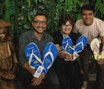 Obras Sociais Irmã Dulce e Dupelô lançam sandálias inspiradas nos valores do Dulcismo