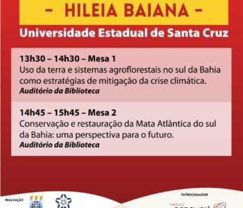 Uesc sediará etapa final da COP Mata Atlântica