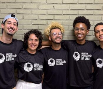 Grupo de Percussão da UFBA participa do Conexões Percussivas da UPF, em Passo Fundo