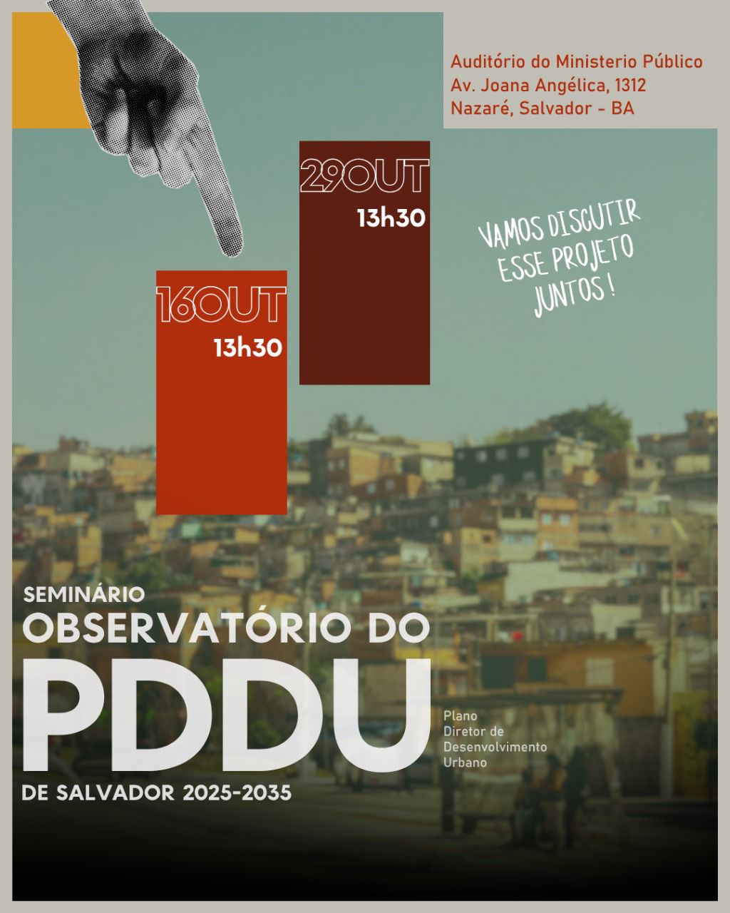 No momento você está vendo Seminário apresenta diagnóstico do PDDU atual e sugestões para sua revisão