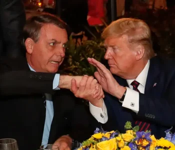 “Foi preso? É uma pena”, diz Trump sobre Bolsonaro