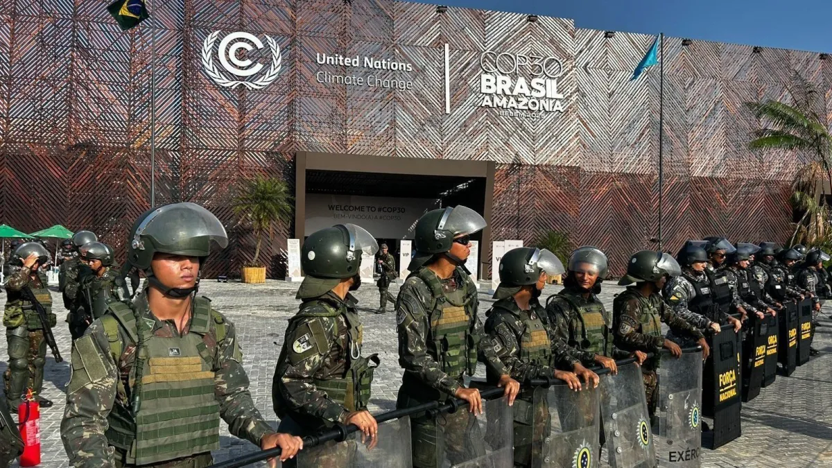 No momento você está vendo COP30: segurança é reforçada no Parque da Cidade após carta da ONU