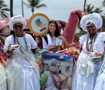 Oitava edição do projeto “Axé com Dendê” homenageia o Dia Nacional das Baianas de Acarajé