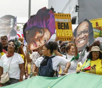 Marcha em Brasília une mulheres de todo país na luta contra o racismo