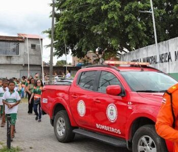 Exercício simulado de emergência mobiliza moradores do bairro Mangueiral em Camaçari
