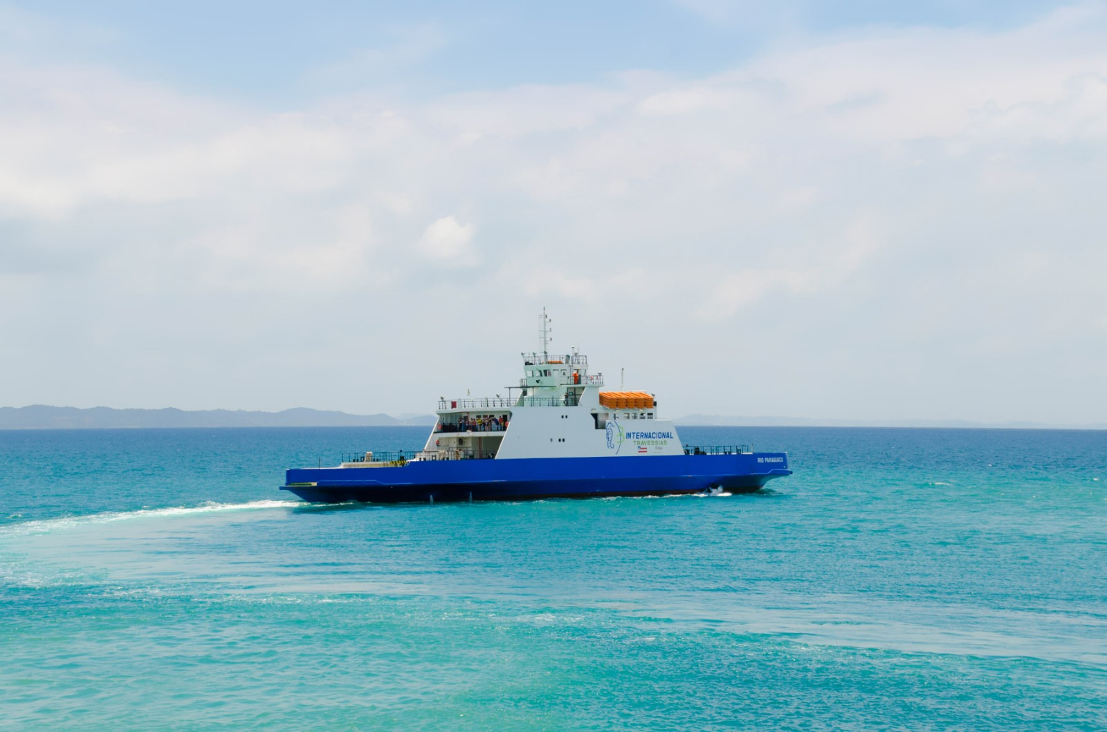 No momento você está vendo Ferry, Morro de São Paulo e travessia da ilha têm fluxo moderado