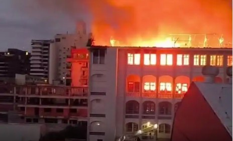 No momento você está vendo Colégio Marista, em Santa Maria (RS), é atingido por incêndio