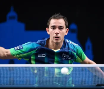 Calderano é eliminado por Lebrun na estreia de simples do WTT Finals