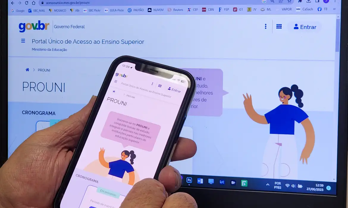No momento você está vendo Inscrições no ProUni começam na segunda; confira as vagas disponíveis