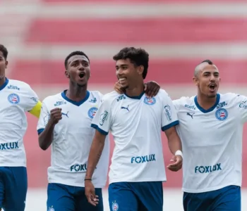 Bahia goleia Inter de Limeira na estreia da Copa SP de futebol júnior