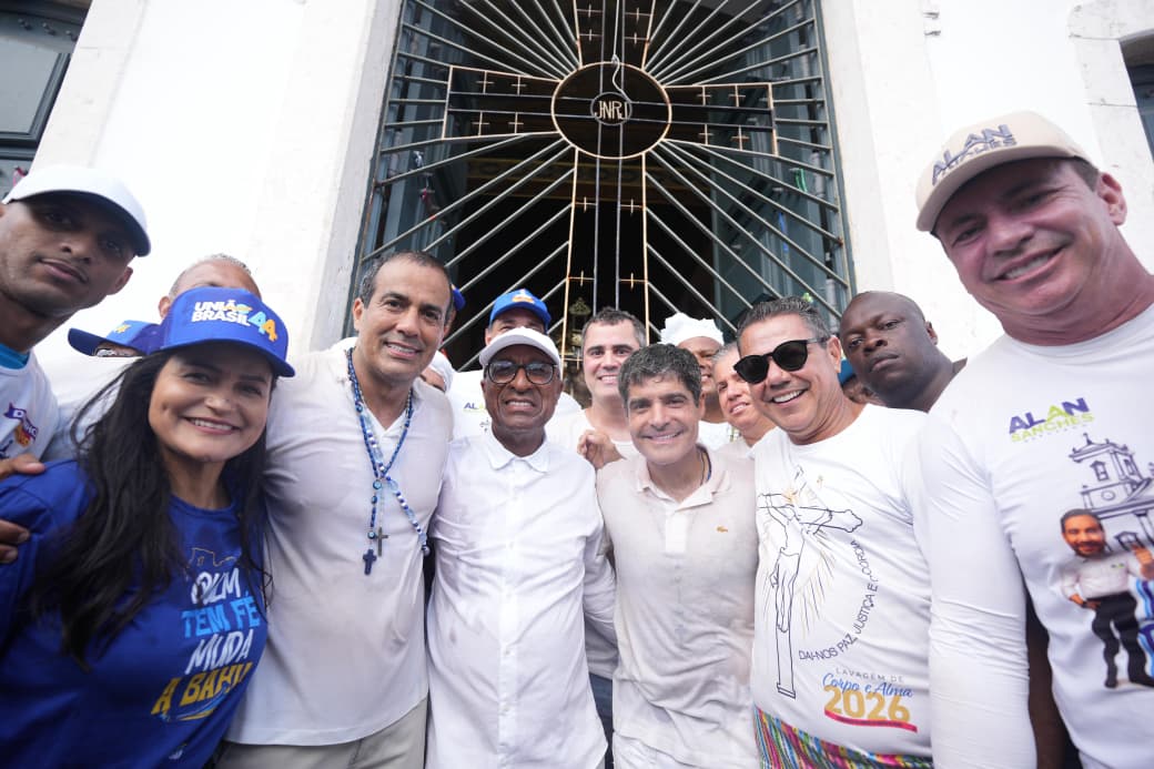 No momento você está vendo Bruno Reis agradece ao Senhor do Bonfim e projeta 2026 como ano de vitórias na Bahia e no Brasil