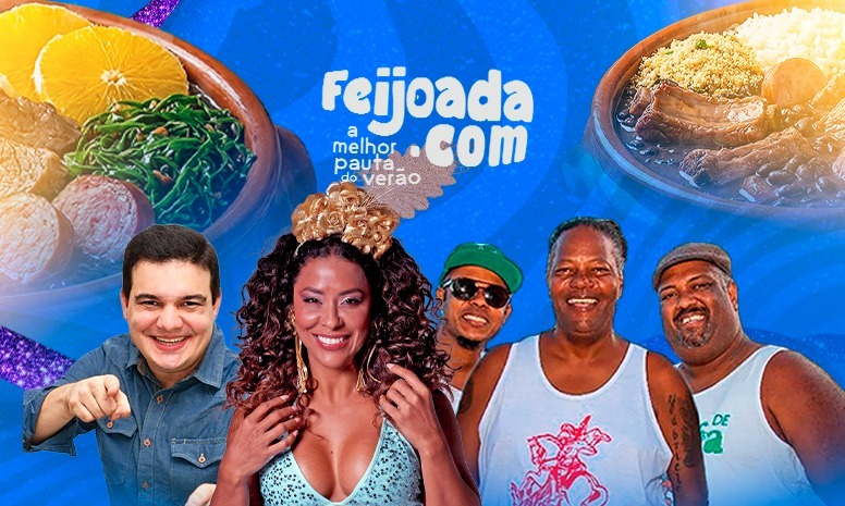 No momento você está vendo Feijoada.Com 2026 acontece dia 31 de janeiro no Rio Vermelho com show de Ana Mametto