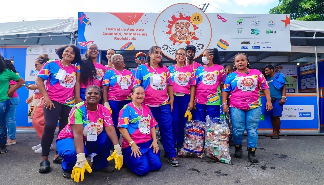 No momento você está vendo Reciclar é cuidar de gente: Bahia transforma a reciclagem em trabalho, renda e dignidade