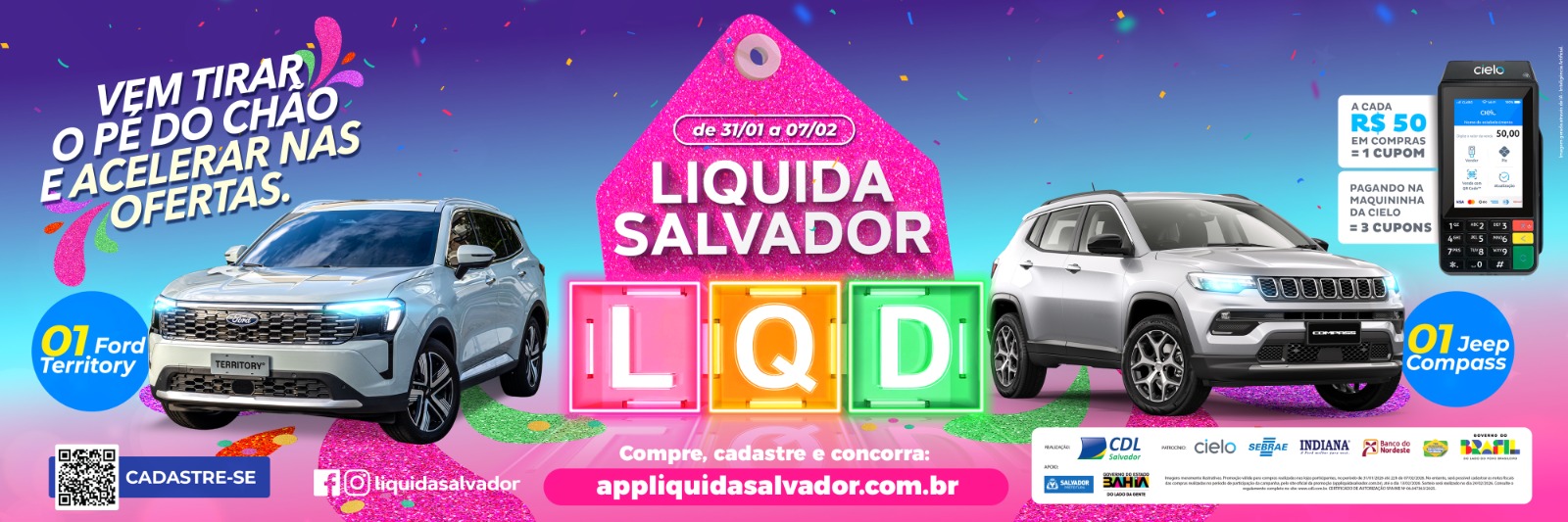 No momento você está vendo Liquida Salvador 2026 promete movimentar o comércio com descontos