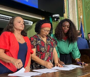 Aladilce, Marta e Eliete aderem ao “Protocolaço Pela Vida das Mulheres em Salvador”