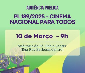 Aladilce debate PL “Cinema Nacional para Todos”