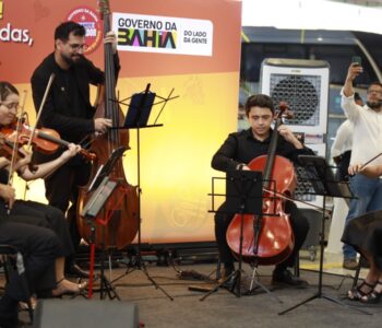 No aniversário de Salvador Neojiba se apresenta na Nova Rodoviária