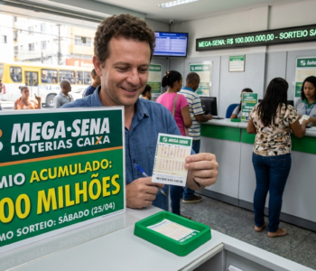 Mega-Sena acumulada vai sortear R$ 100 milhões no próximo sábado