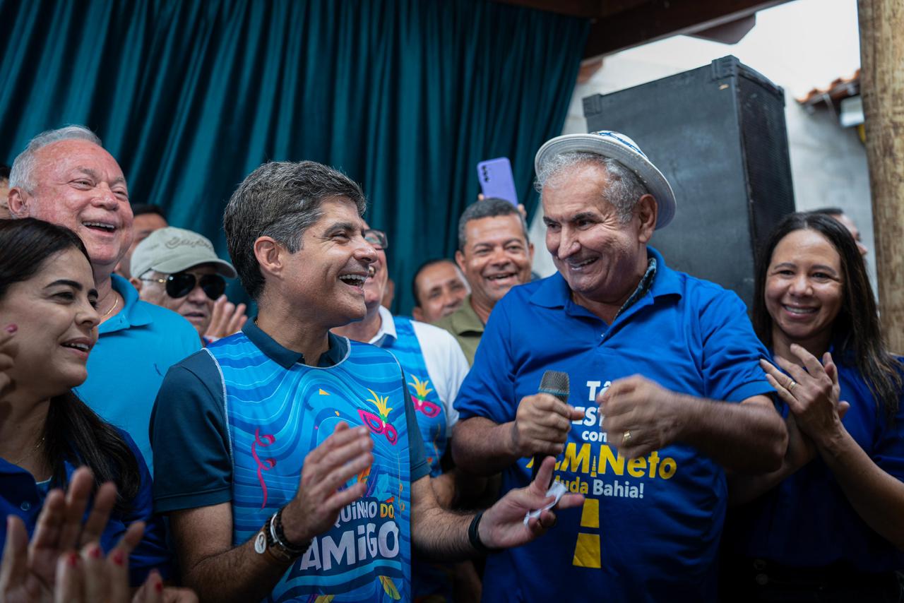 No momento você está vendo ACM Neto e Coronel participam de primeiro evento no interior após lançamento da chapa