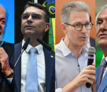 Nexus: no 2º turno, Lula tem empate técnico com Flávio, Zema e Caiado